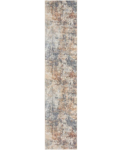 Nourison Home Astra Machine Washable ASW07 2'2" x 10' Runner Area Rug