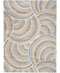 Nourison Home Astra Machine Washable ASW08 6'7" x 9' Area Rug