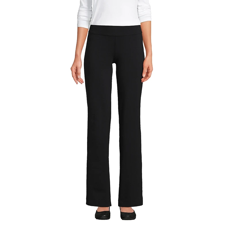 Lands' End Women's Starfish Mid Rise Straight Leg Pants