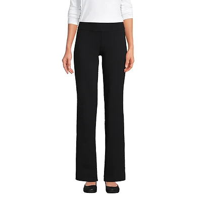 Lands' End Women's Starfish Mid Rise Straight Leg Pants