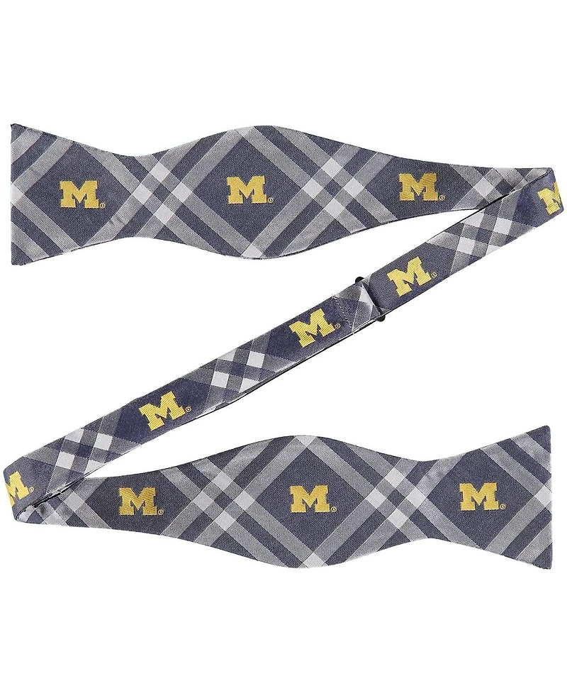 Men's Navy Michigan Wolverines Rhodes Self-Tie Bow Tie