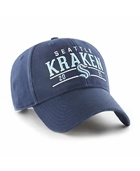 Men's '47 Brand Deep Sea Blue Seattle Kraken Centerline Mvp Adjustable Hat