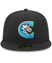 Men's New Era Charlotte Knights Authentic Collection Alternate Logo 59FIFTY Fitted Hat