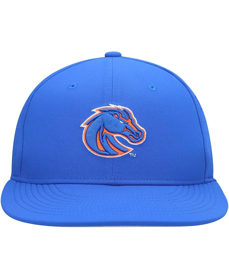 Men's Nike Royal Boise State Broncos Aero True Baseball Performance Fitted Hat