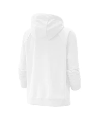 Women's Nike White UConn Huskies 2023 Ncaa Men's Basketball National Champions Pebble Tri-Blend Pullover Hoodie