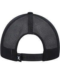 Men's Hurley Black Ultra Destination California Republic Trucker Snapback Hat