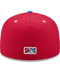 Men's New Era White, Blue Ranas De Rio Copa La Diversion 59FIFTY Fitted Hat