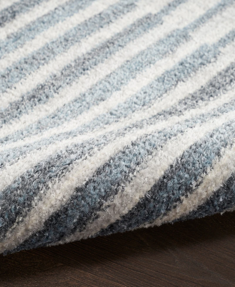 Nourison Home Astra Machine Washable ASW03 2'2" x 12' Runner Area Rug