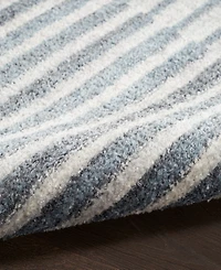 Nourison Home Astra Machine Washable ASW03 2'2" x 12' Runner Area Rug