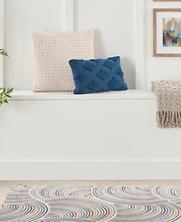 Nourison Home Astra Machine Washable ASW08 3'3" x 5' Area Rug