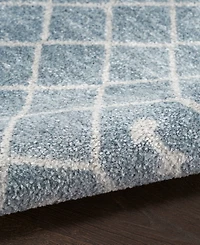 Nourison Home Astra Machine Washable ASW10 2'2" x 8' Runner Area Rug