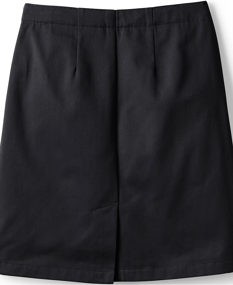 Lands' End Little Girls School Uniform Blend Chino Skort Top of Knee