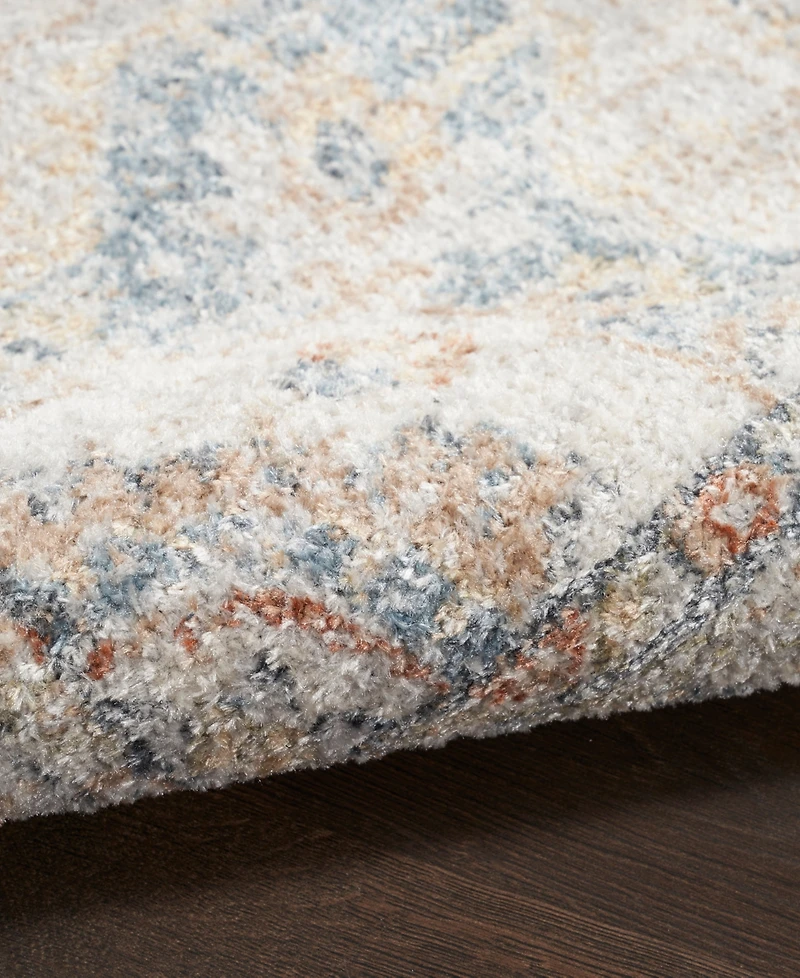 Nourison Home Astra Machine Washable ASW12 2'2" x 10' Runner Area Rug