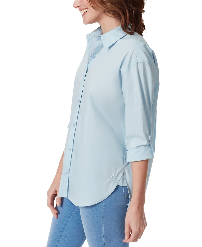 Gloria Vanderbilt Women's Amanda Button-Front Shirt