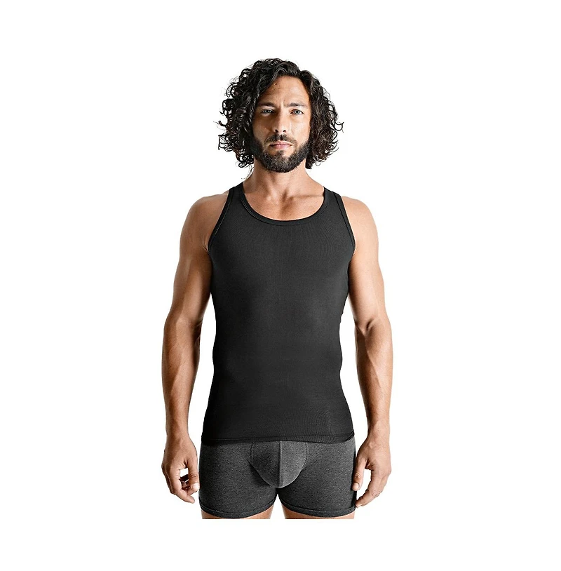 Rounderbum Men's Cotton Compression Tank Top