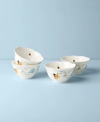 Lenox Butterfly Meadow Rice Bowls, Set of 4