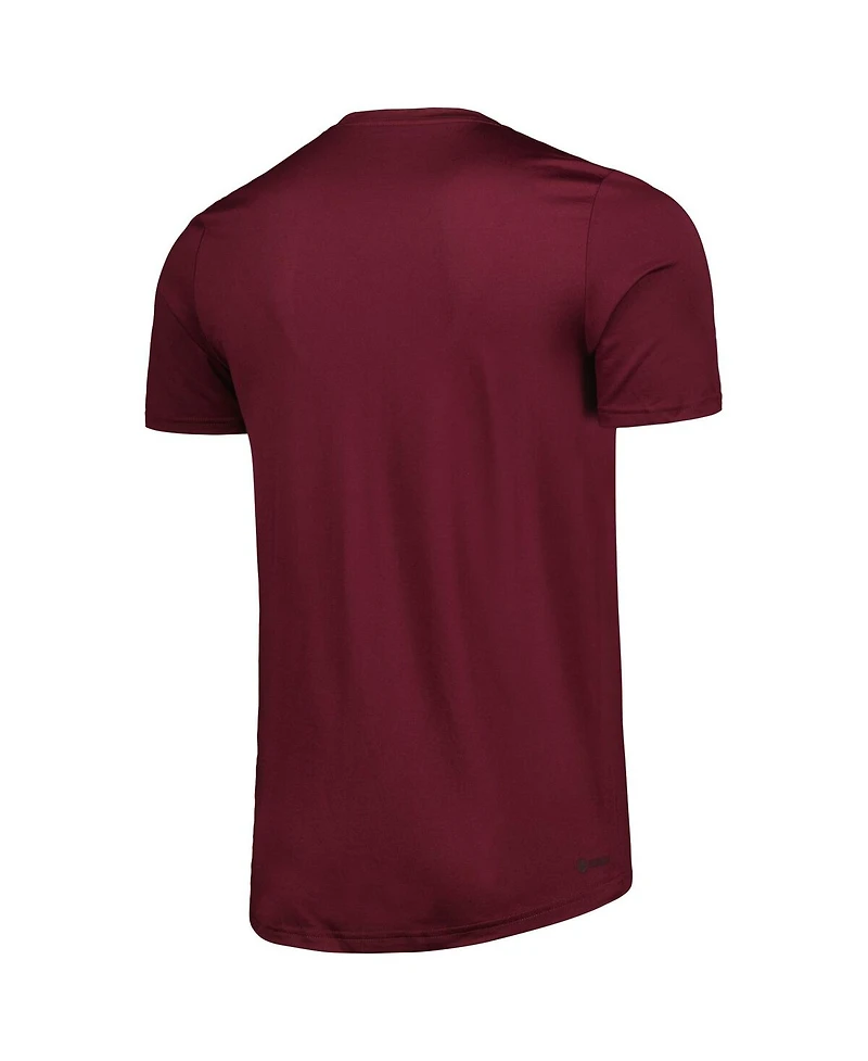 Men's adidas Burgundy Colorado Rapids Club Dna Performance T-shirt
