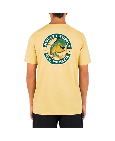 Hurley Men's Everyday Fishy Fish Short Sleeve T-shirt