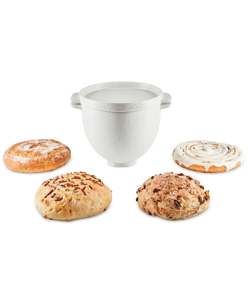 KitchenAid Ceramic Bread Bowl with Baking Lid KSM2CB5BGS