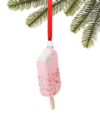 Holiday Lane Sweet Tooth Pink Sprinkle Ice Cream Bar Ornament, Exclusively at Macy's