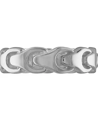 Bulova Men's Link Ring Sterling Silver