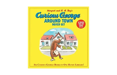 Curious George Around Town 6-Book Box Set: 6 Favorite 8x8s! by H. A. Rey