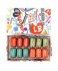 La Biscuitery The Graffiti Edition Box of 12 Macarons