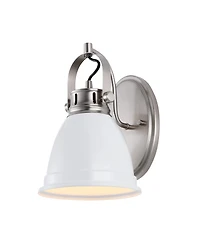 Phineas 7" 1-Light Farmhouse Bohemian Iron Led Vanity