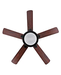 Brantley 52" 2-Light Bohemian Farmhouse Iron Led Ceiling Fan