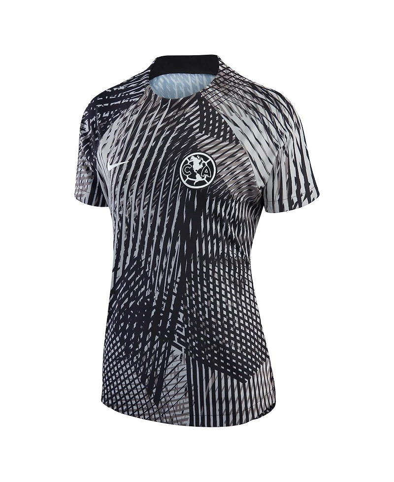 Women's Nike Black Club America 2022/23 Pre-Match Raglan Performance Top