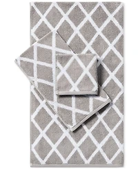 Lauren Ralph Sanders Diamond Cotton Hand Towel, 16" x 30"