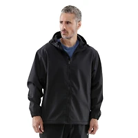 RefrigiWear Big & Tall Lightweight Softshell Jacket with Hood - Water-Repellent & Wind-Tight Workwear