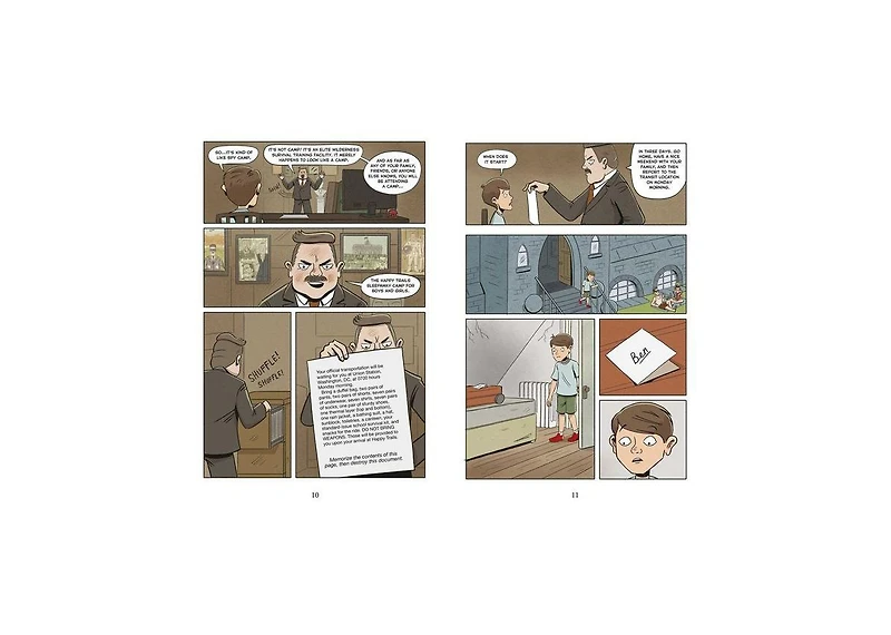 Spy Camp the Graphic Novel by Stuart Gibbs