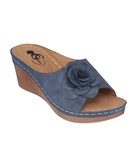 Gc Shoes Women's Tokyo Floral Wedge Sandals