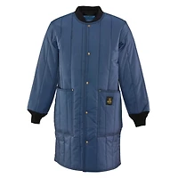 RefrigiWear Men's Cooler Wear Frock Liner - 10°F Comfort, Insulated, Water-Repellent, Knee-Length, Workwear for Freezer & Cold Environments