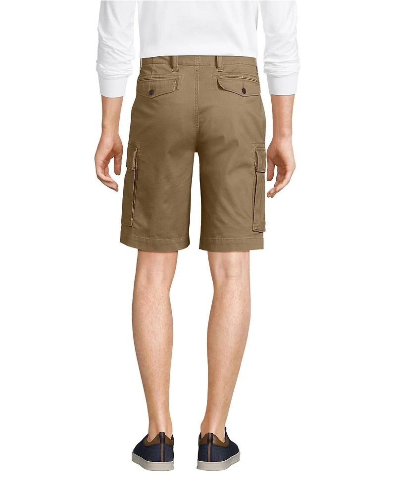 Lands' End Men's 10.5" Traditional Fit Stretch Knockabout Cargo Shorts