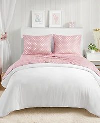 Intelligent Design Polka Dot Cotton 3-Pc. Sheet Set, Twin