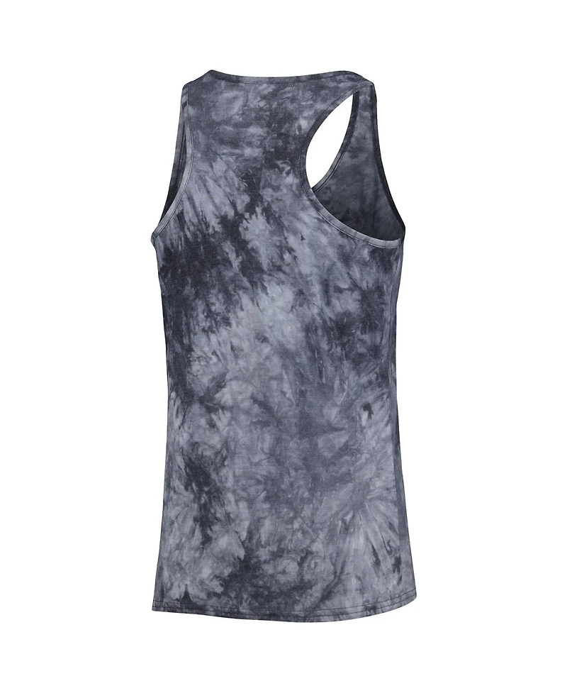 Women's Concepts Sport Charcoal Las Vegas Raiders Billboard Scoop Neck Racerback Tank and Shorts Sleep Set