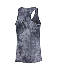 Women's Concepts Sport Charcoal Las Vegas Raiders Billboard Scoop Neck Racerback Tank and Shorts Sleep Set
