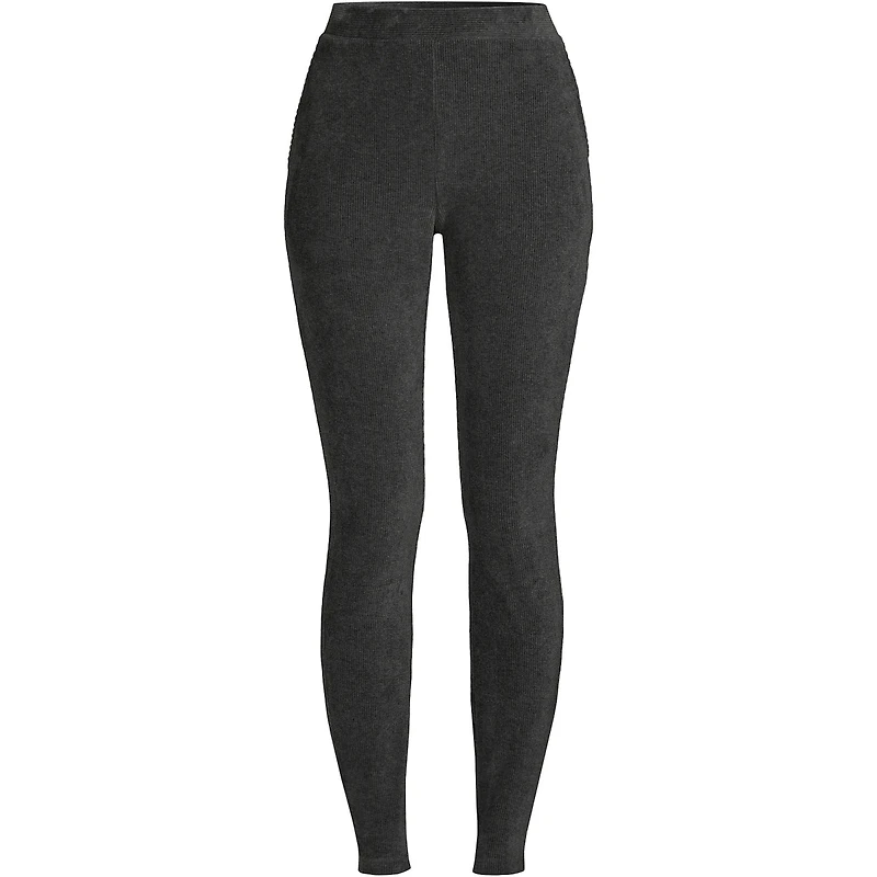 Lands' End Plus Sport Knit High Rise Corduroy Leggings