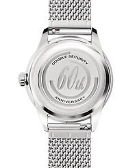 Certina Men's Swiss Automatic Ds-1 Big Date Stainless Steel Mesh Bracelet Watch 41mm