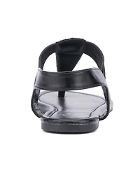 New York & Company Women's Freya T-Strap Gladiator Ankle Strap Sandals
