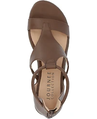 Journee Collection Women's Trayle Wedge Sandals