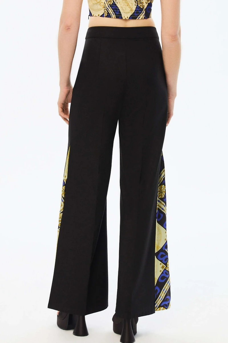 Nocturne Women's Wide-Leg Satin Pants