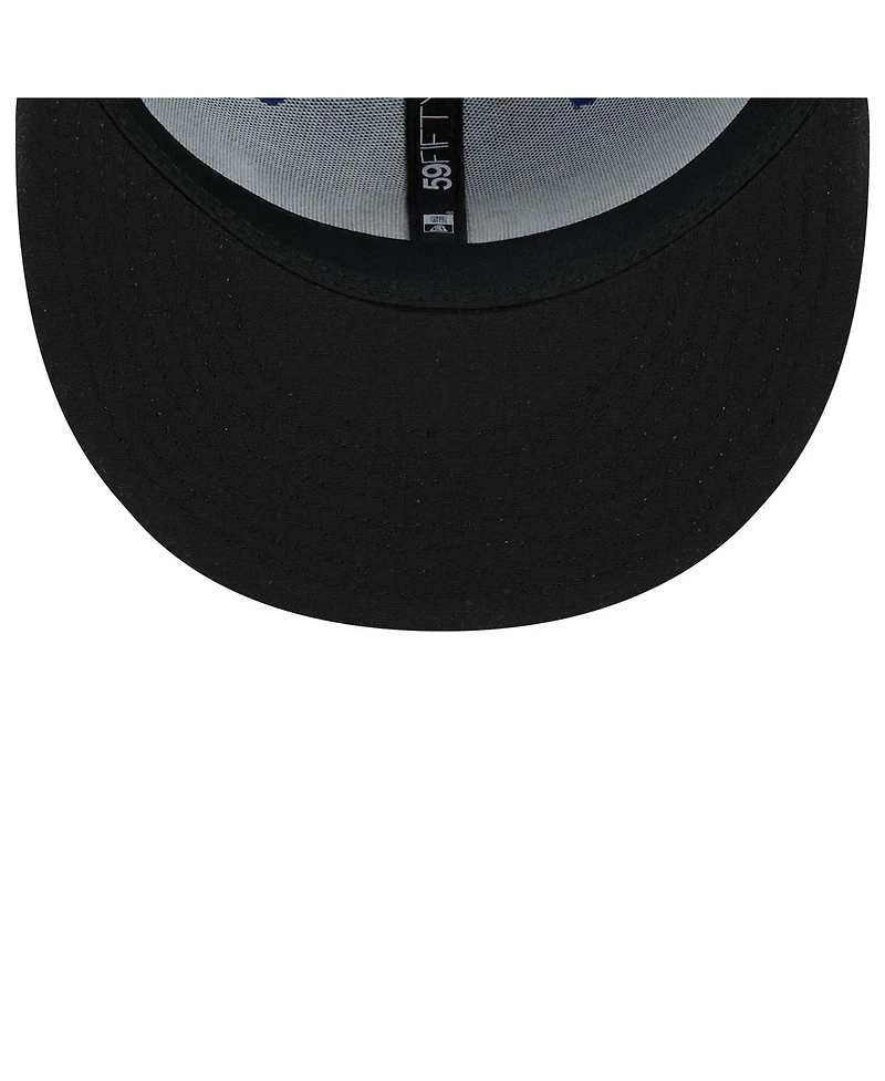 Men's New Era Royal, Black Seattle Mariners 2023 City Connect 59FIFTY Fitted Hat