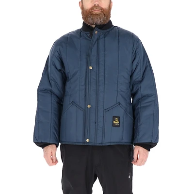 RefrigiWear Men's Cooler Wear Jacket - Lightweight Insulated Workwear for Cold Storage