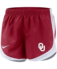Women's Nike Crimson Oklahoma Sooners Tempo Performance Shorts