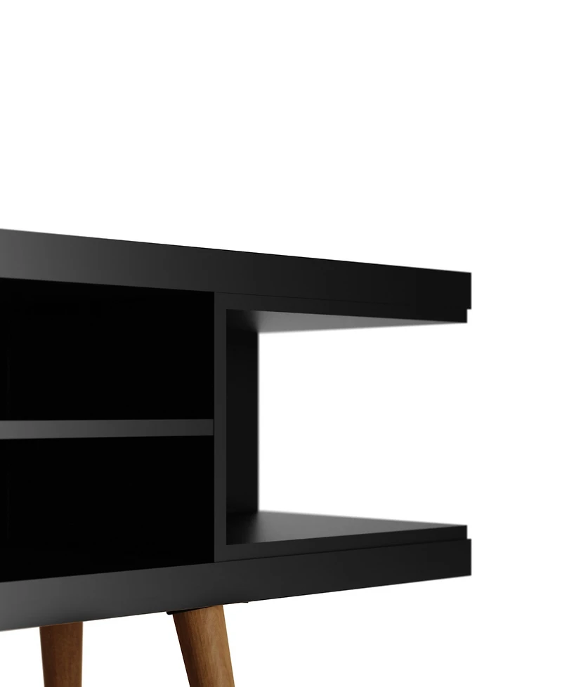 Manhattan Comfort Utopia 70.47" 5-Shelf Tv Stand Fits TVs up to 65"
