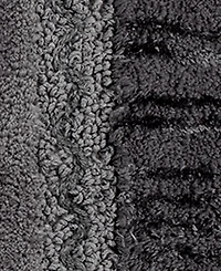 Avanti Braided Medallion Colorblocked Bath Rug, 24" x 60"