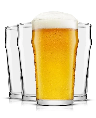 JoyJolt Grant Beer Glasses, Set of 4